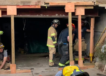 Mt. Lebanon Fire Department structural collapse incident
