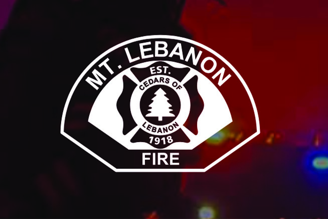 Mt. Lebanon Fire logo, Cedars of Lebanon, 1918